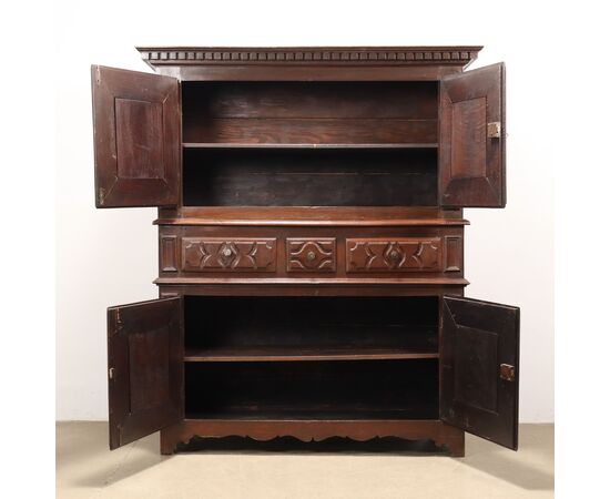 Credenza Barocco Piemonte Inizio XVIII Secolo