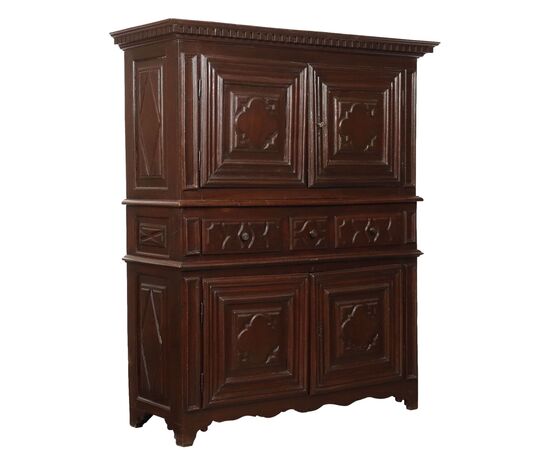 Credenza Barocco Piemonte Inizio XVIII Secolo