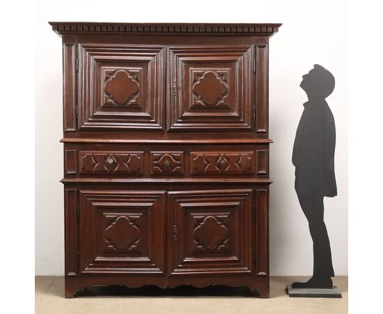 Credenza Barocco Piemonte Inizio XVIII Secolo