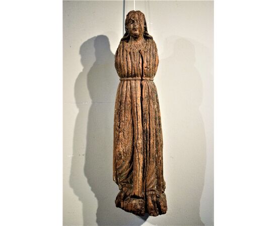 Madonna - Scultura lignea Medievale - Toscana, inizi del '300