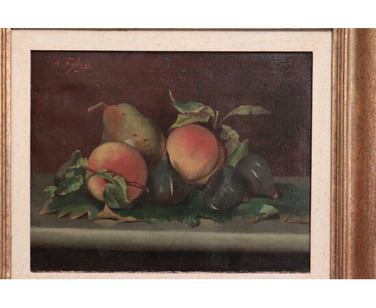 Angelo Figlinesi (Firenze '900) Coppia Nature morte