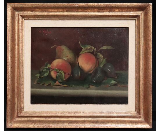 Angelo Figlinesi (Firenze '900) Coppia Nature morte