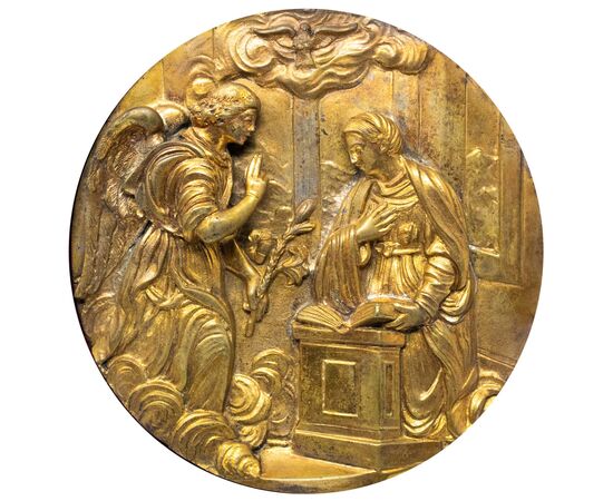 Annunciazione in bronzo, XVIII secolo