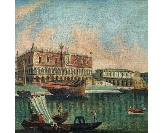 XIX secolo, Veduta di Palazzo Ducale a Venezia