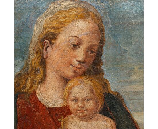 Bottega di Francesco Granacci (1469 – 1543), Madonna con Bambino