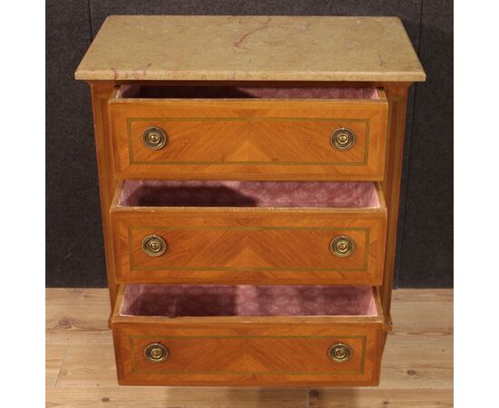 Small French chest of drawers in Louis XVI style 