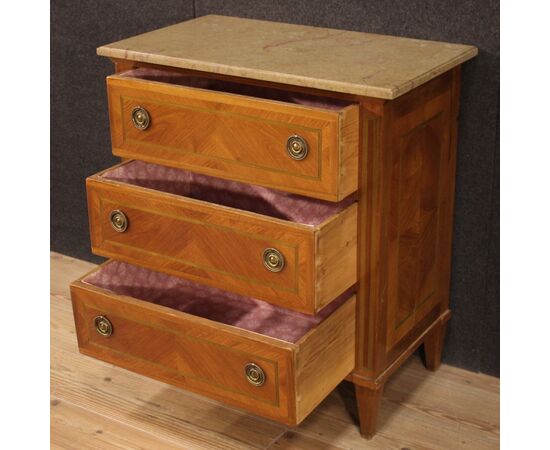 Small French chest of drawers in Louis XVI style 