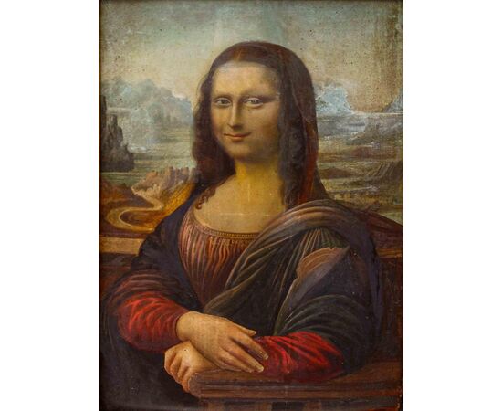 XIX secolo, La Gioconda, Olio su tavola