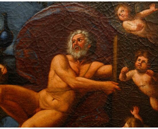 XVII secolo, Bottega di Francesco Albani, Giunone chiede a Eolo di liberare i venti