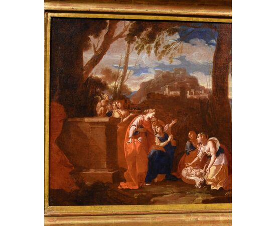 Mosè salvato dalle acque, Nicolas Poussin (Les Andelys 1594 - Roma 1665) Bottega