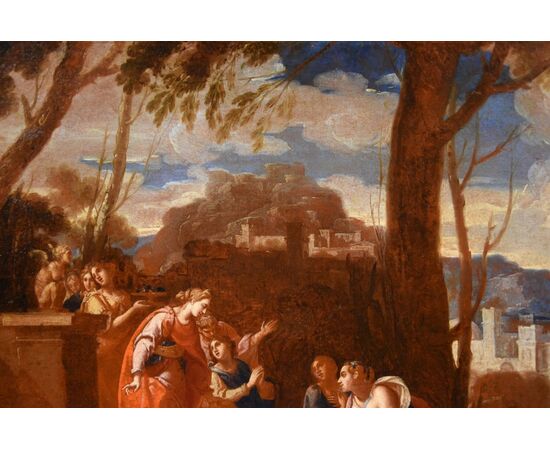 Mosè salvato dalle acque, Nicolas Poussin (Les Andelys 1594 - Roma 1665) Bottega