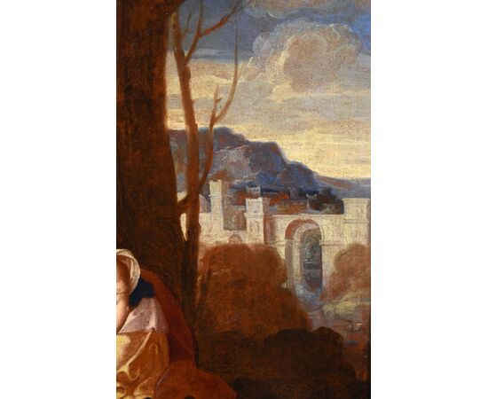 Mosè salvato dalle acque, Nicolas Poussin (Les Andelys 1594 - Roma 1665) Bottega