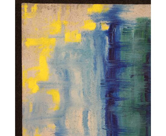 Abstract painting signed and dated 2009 