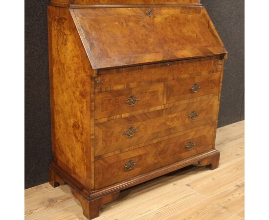 English double body trumeau in wood from the 20th century