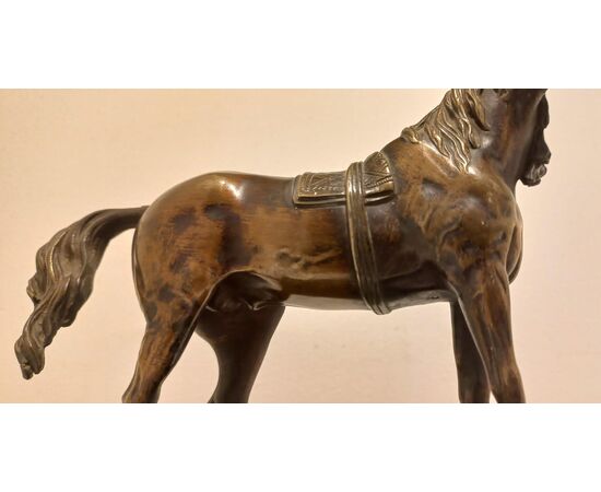 Cavallo in bronzo