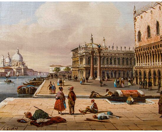 Carlo Grubacs (1802-1878), Vedute di Venezia