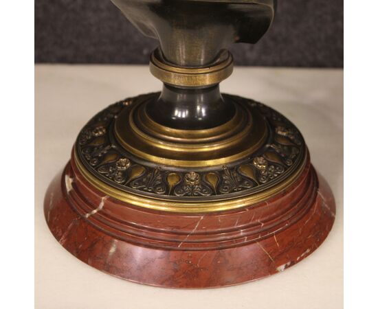 French bronze stand signed Alph. Giroux Paris and dated 1871