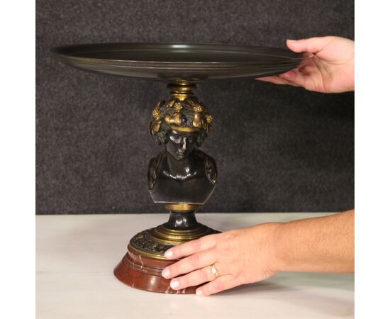 French bronze stand signed Alph. Giroux Paris and dated 1871