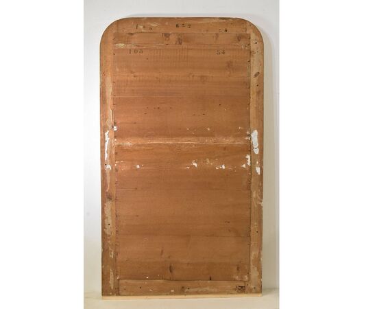 SPECCHIERA ANTICA DORATA, FOGLIA DI ORO ZECCHINO, SPECCHIO ANTICO LUIGI FILIPPO, XIX SECOLO. (SP174)