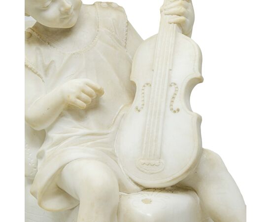 Eugenio Battiglia (XIX secolo), Bambina che suona il violino   