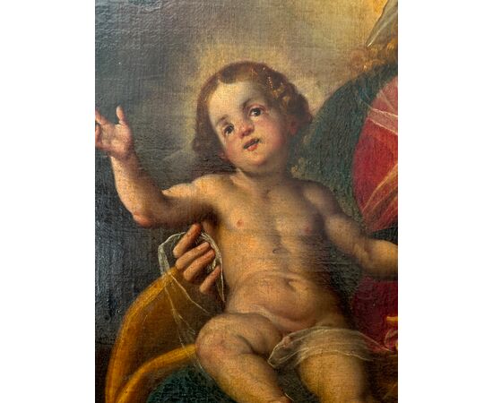 Giovan Battista Della Rovere ( il Fiamminghino) Milano 1561-1630 Madonna col Bambino