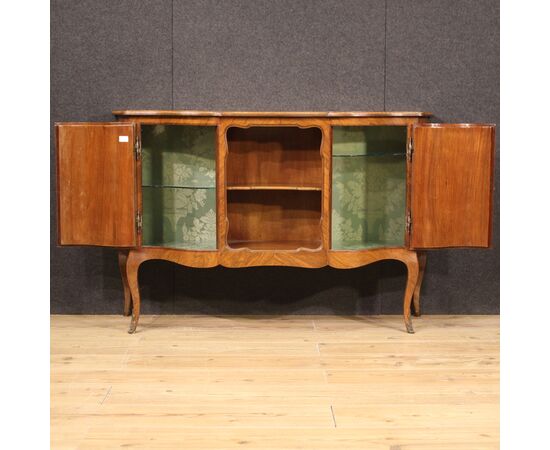 Credenza italiana in legno del XX secolo