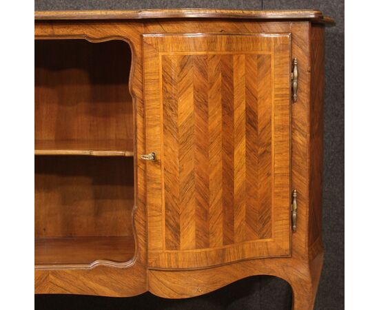 Credenza italiana in legno del XX secolo