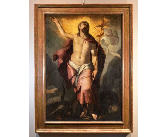 La Resurrezione di Cristo, Seguace di Tiziano Vecellio (Pieve di Cadore 1490 - Venezia 1576)