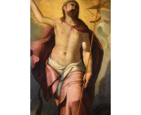 La Resurrezione di Cristo, Seguace di Tiziano Vecellio (Pieve di Cadore 1490 - Venezia 1576)