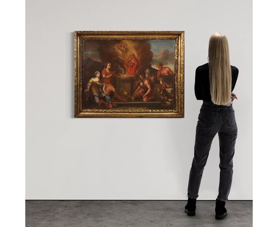 Quadro religioso della prima metà del XVIII secolo 