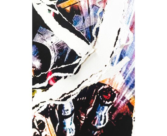 Mimmo Rotella - "Superman"