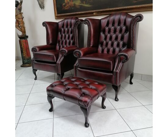 Divani e poltrone chesterfield inglesi originali nuovi e vintage 