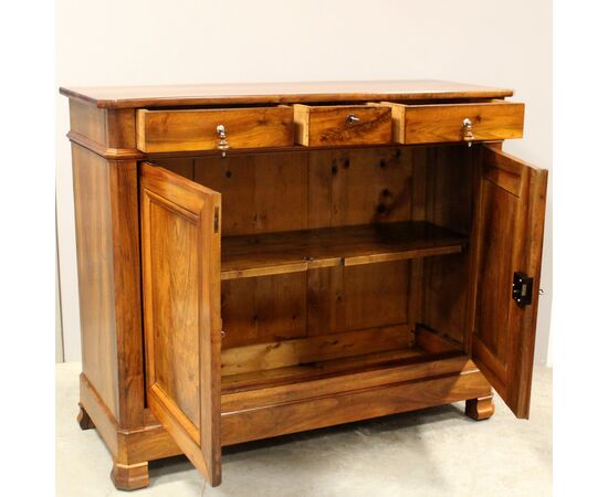 Antica Credenza Luigi Filippo in noce - epoca '800