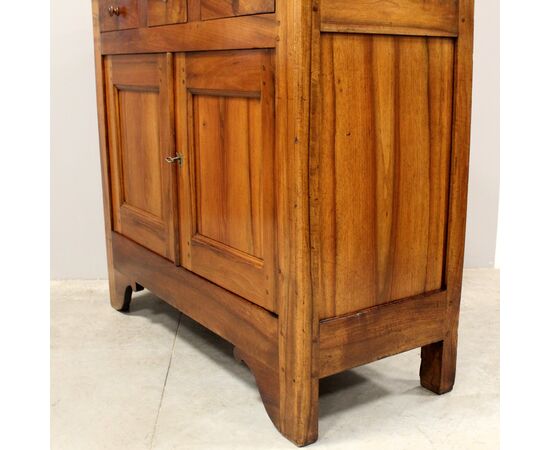 Antica Credenza Luigi Filippo in noce - epoca '800