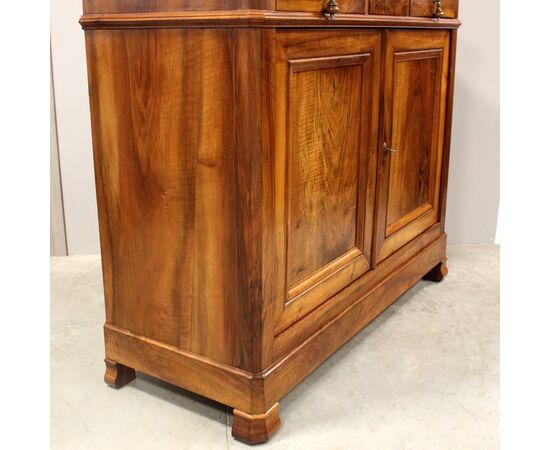 Antica Credenza Luigi Filippo in noce - epoca '800