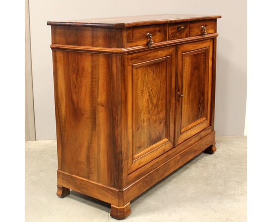 Antica Credenza Luigi Filippo in noce - epoca '800