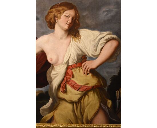 Rinaldo trattiene Armida, Cesare Gennari (Cento, 1637 - Bologna, 1688)