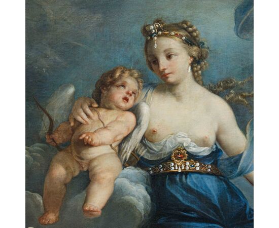 Niccolò Bambini (1651 - 1736),  Venere e Cupido