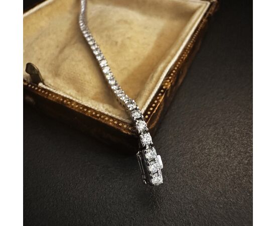 Bracciale  con   Diamanti  3.1  ct.