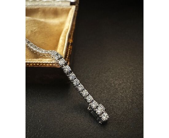 Bracciale  con   Diamanti  3.1  ct.