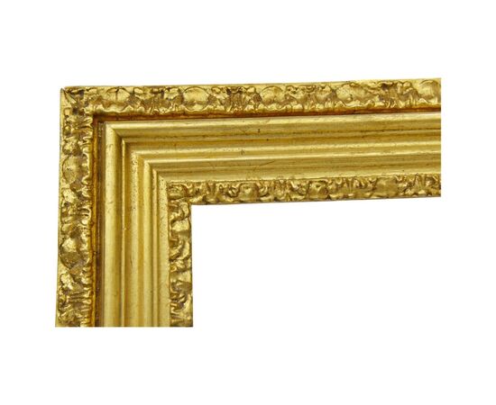 Antica cornice in legno dorato - O/6726 -