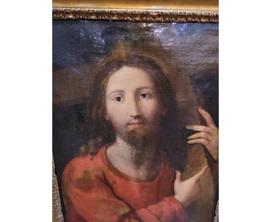 Cristo portacroce Dipinto olio su tela Secolo XVII