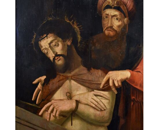 Ecce Homo con Ponzio Pilato, Cerchia di Michael Coxie (Malines, 1499 – Malines, 1592)