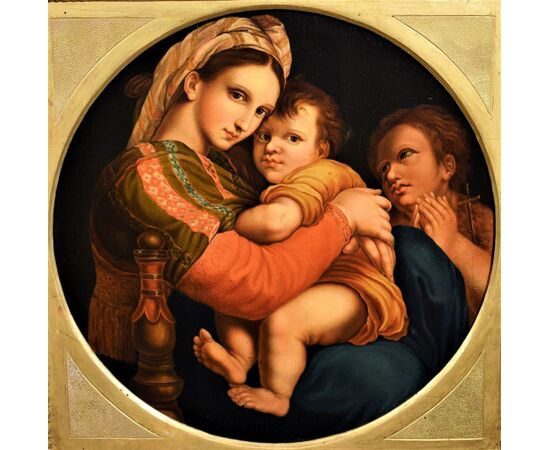 "Madonna della seggiola" da Raffaello