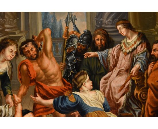 Il Giudizio di Re Salomone, Cerchia di Peter Paul Rubens (Siegen 1577 - Anversa 1640)