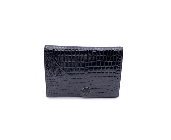YVES SAINT LAURENT Pochette Vintage in Pelle Lucida Col. Nero S