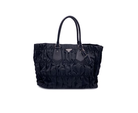 PRADA Borsa Shopper in Tela Col. Nero BN1232 M