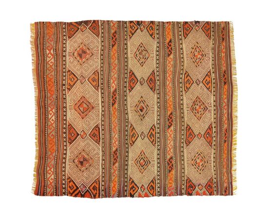 Kilim-Cicim quadrato dell'Anatolia - n. 1249.