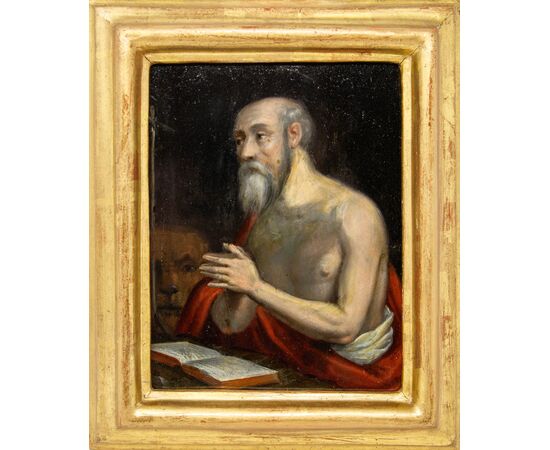 XVII secolo, San Girolamo in preghiera