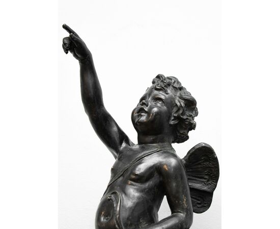 Plasticatore del XIX secolo  Coppia di putti